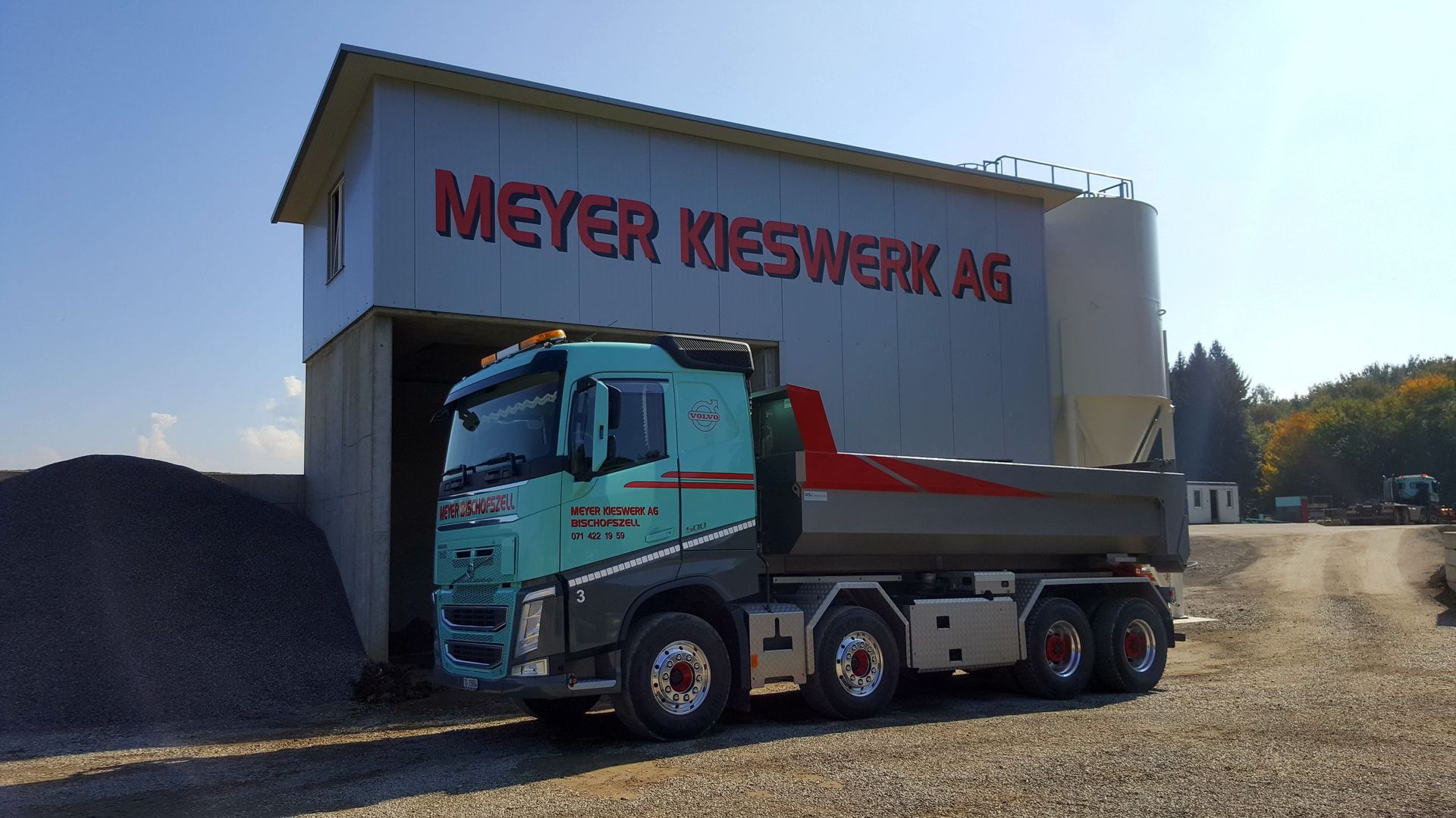 Aushub - Meyer Kieswerk AG - Bischofszell