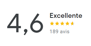 Capture d'écran avis Google