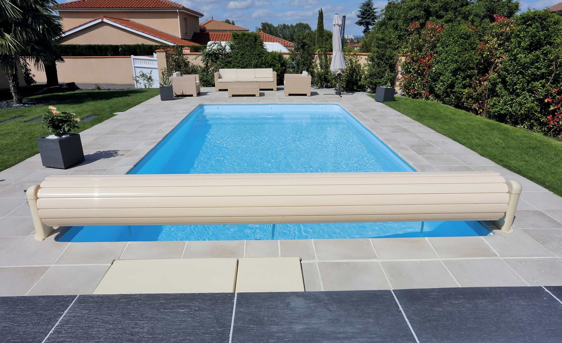 Piscine Desjoyaux - Dream Life Sàrl Crissier : volet de piscine Abriblue