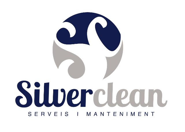 Un logotipo para una empresa llamada silverclean