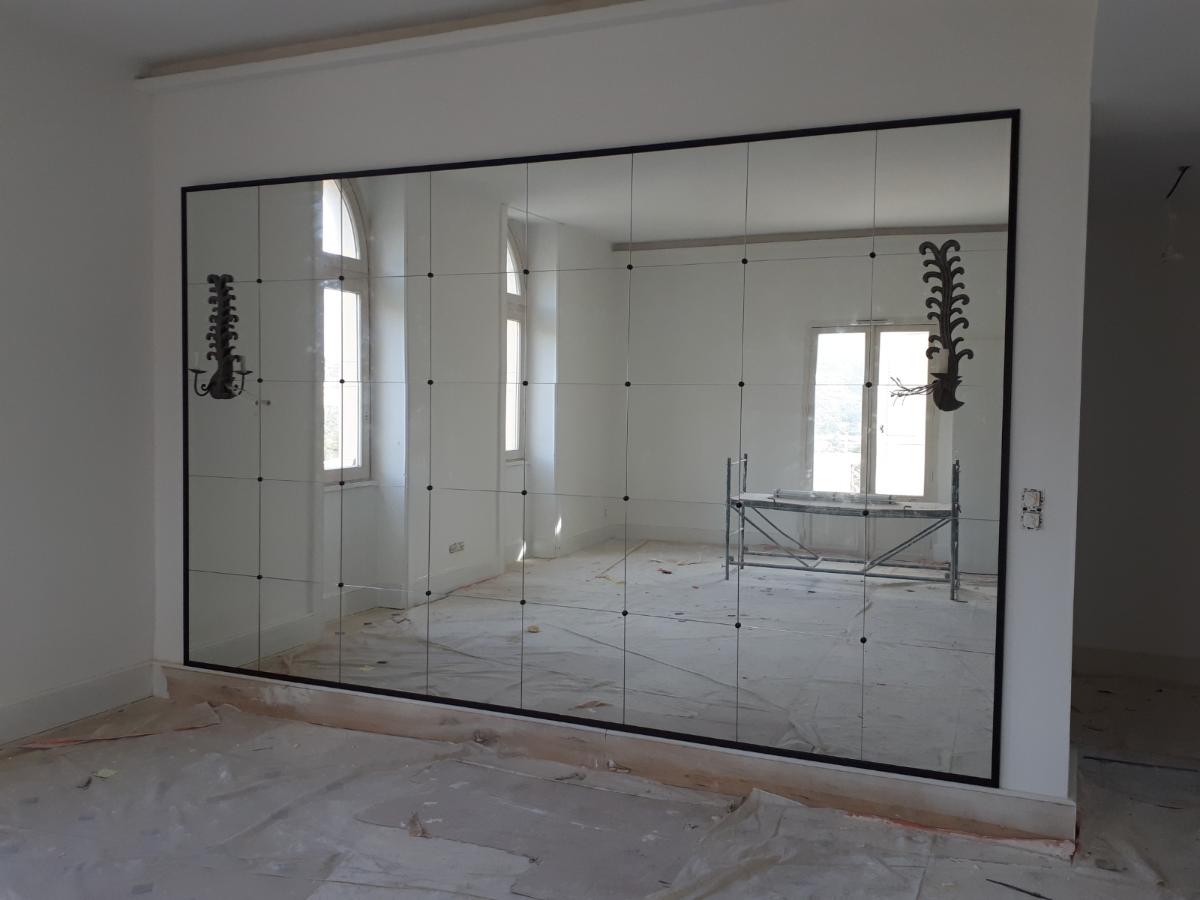 Fourniture et pose de miroirs