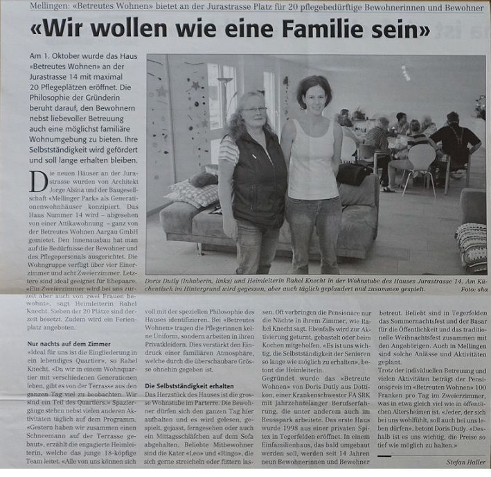 Betreutes Wohnen Aargau GmbH