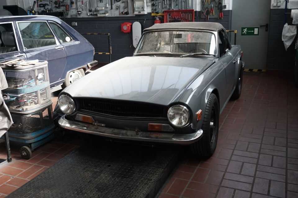 Oldtimer im Autohaus Stümpges