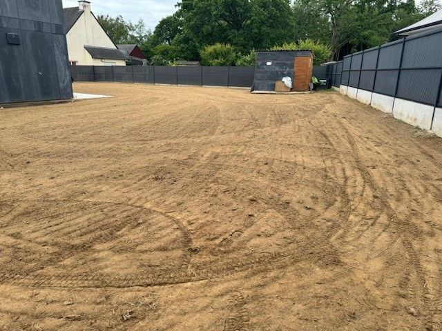 Mise à niveau d'un terrain