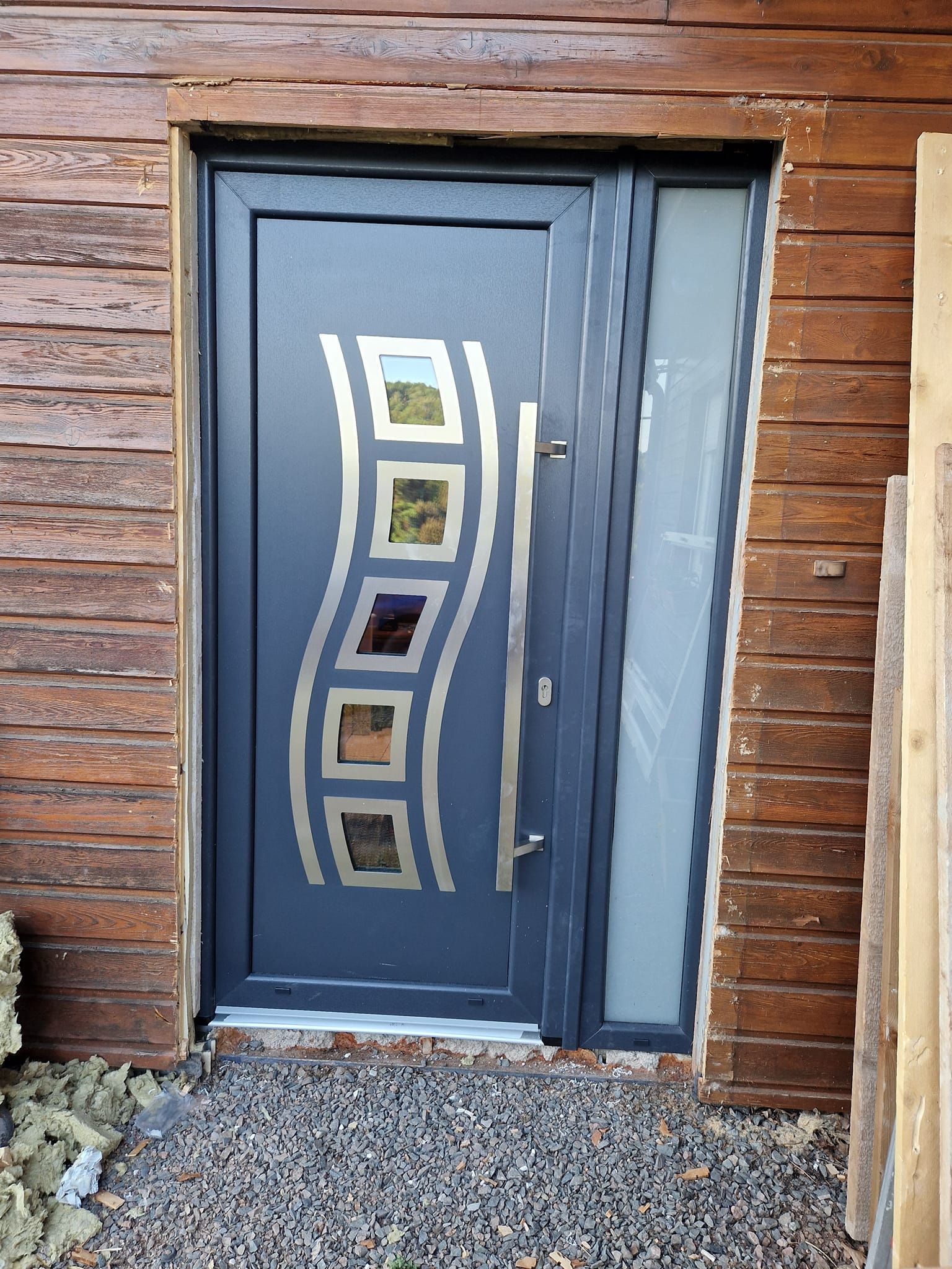 Porte d'entrée design