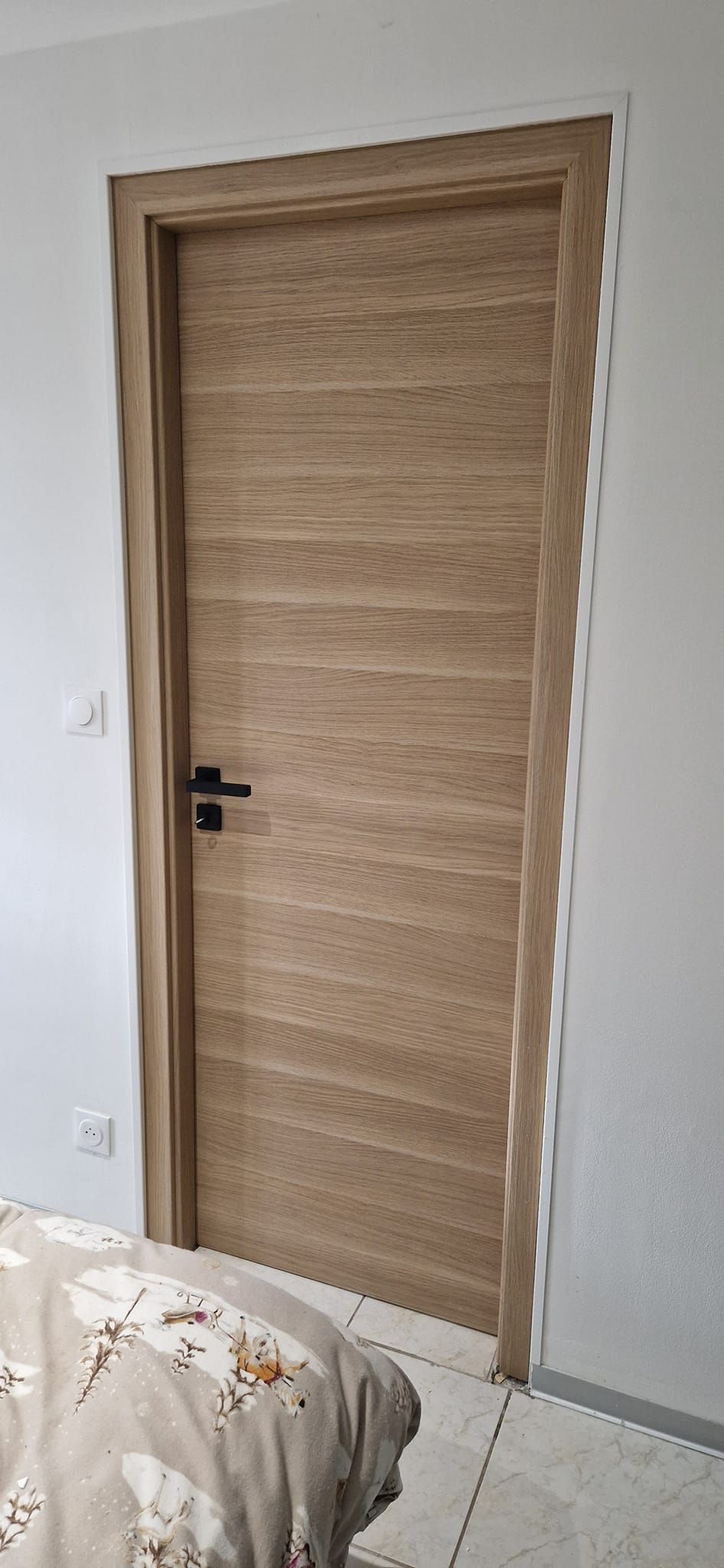 Porte intérieure de chambre