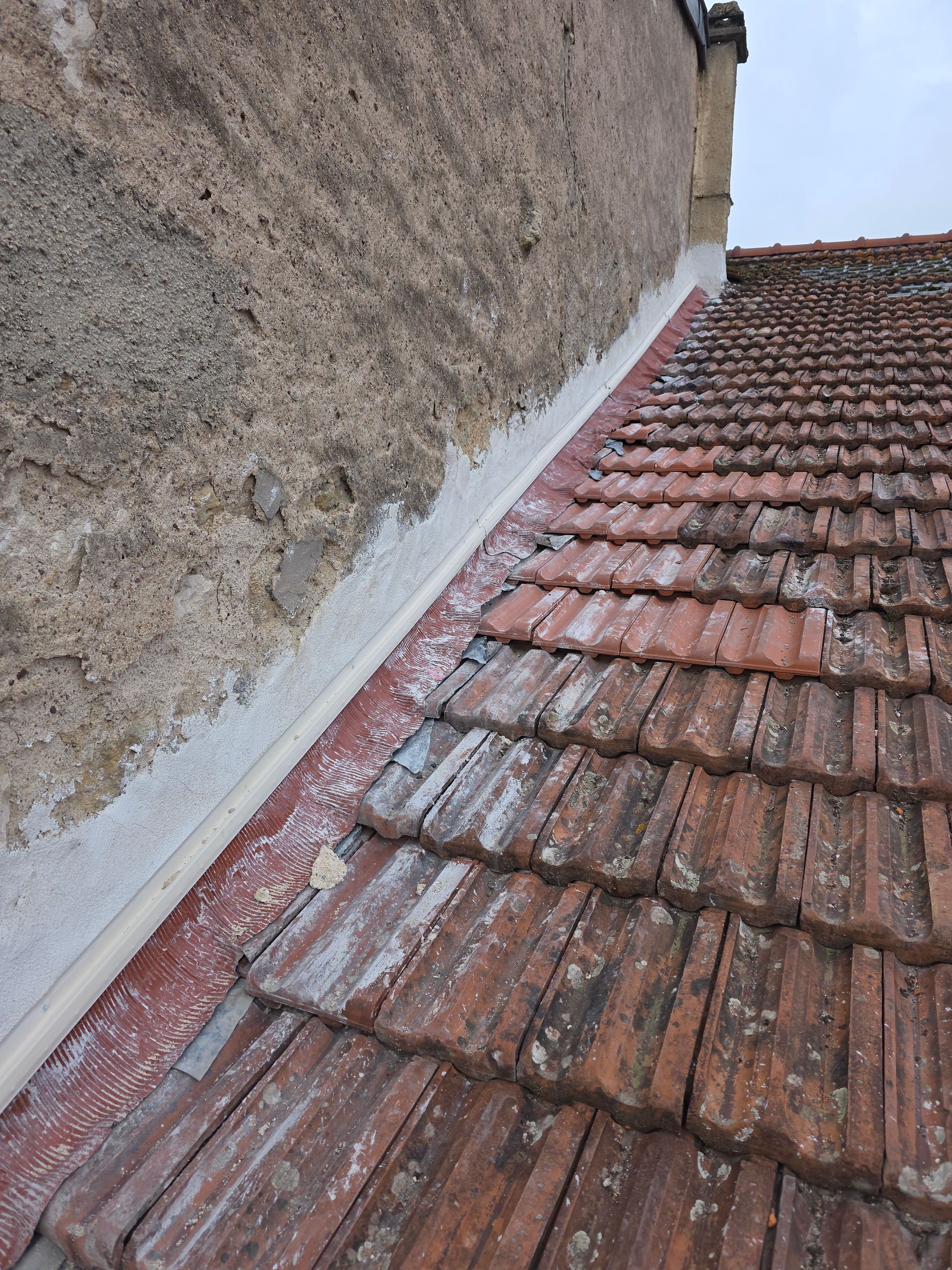 Une charpente détériorée