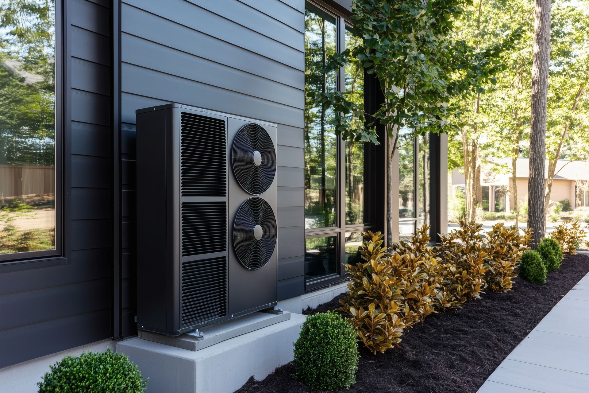 Deux pompes à chaleur en un bloc