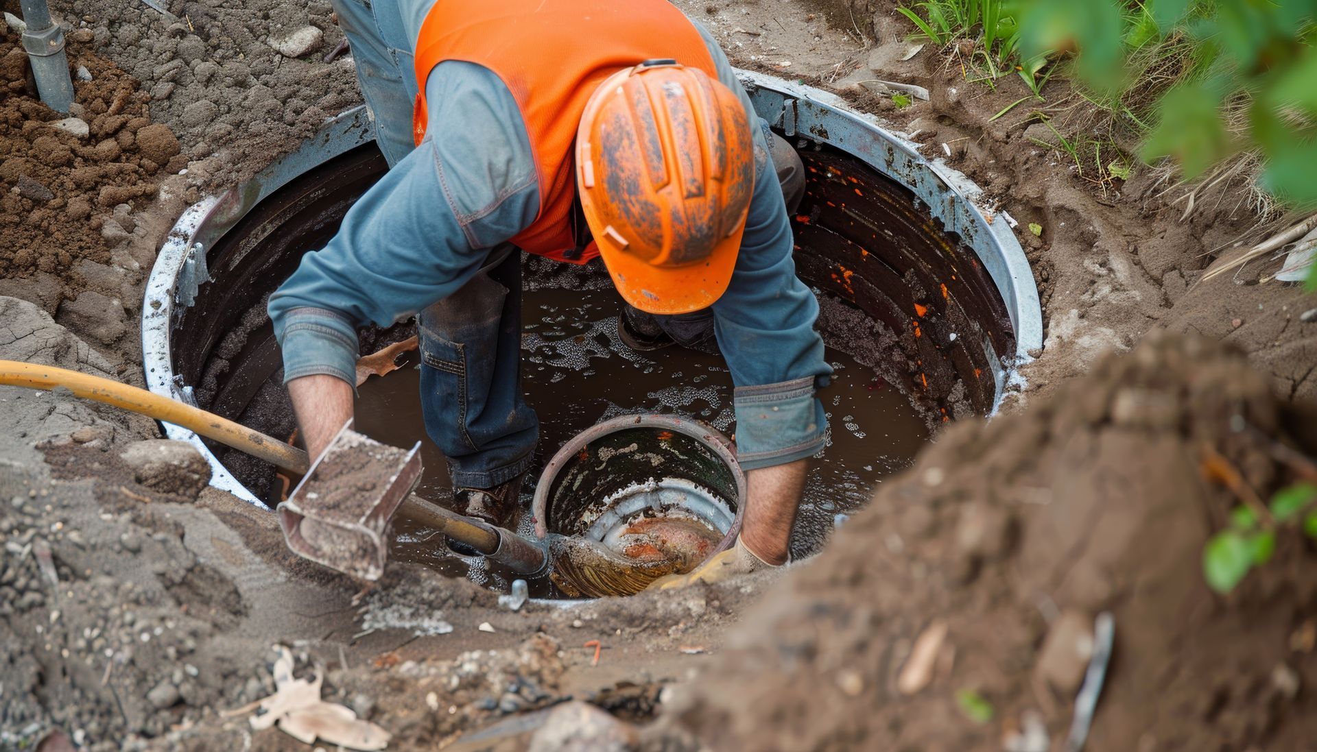 Nettoyage de fosse septique