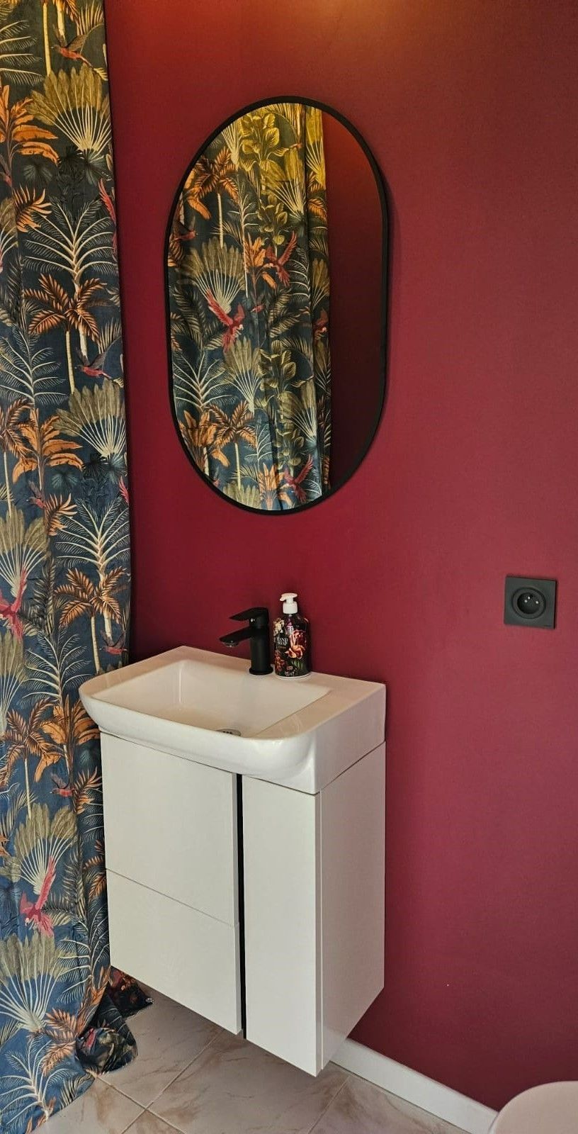 Salle de bains intimiste à Argelès-sur-Mer