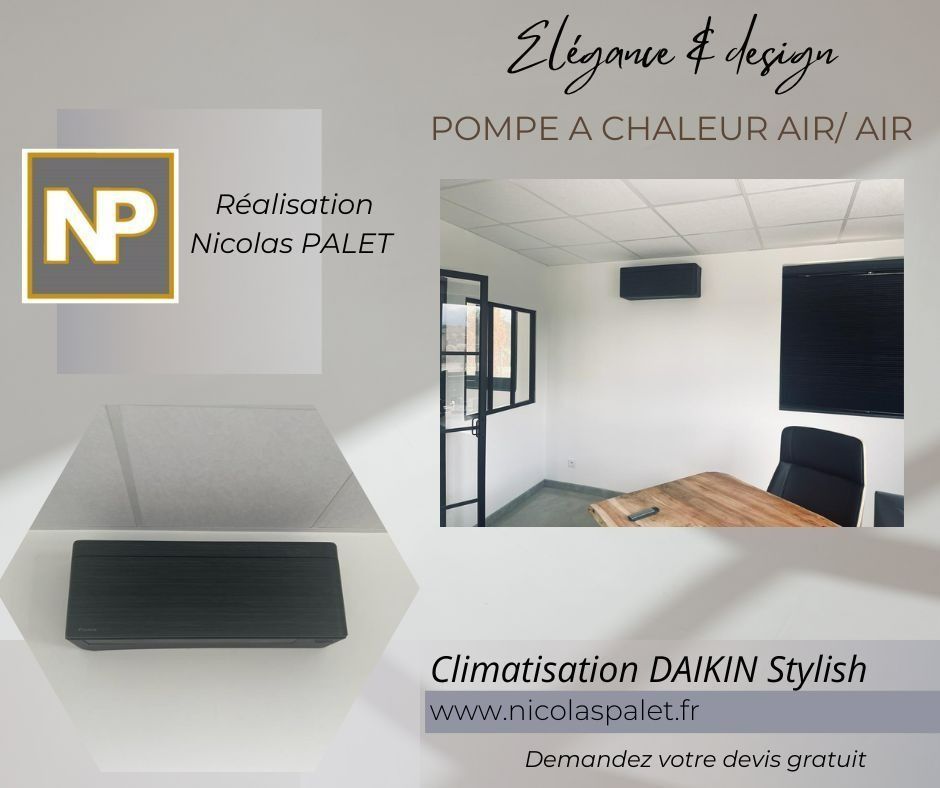 Pose de climatisation Air/Air Daikin®