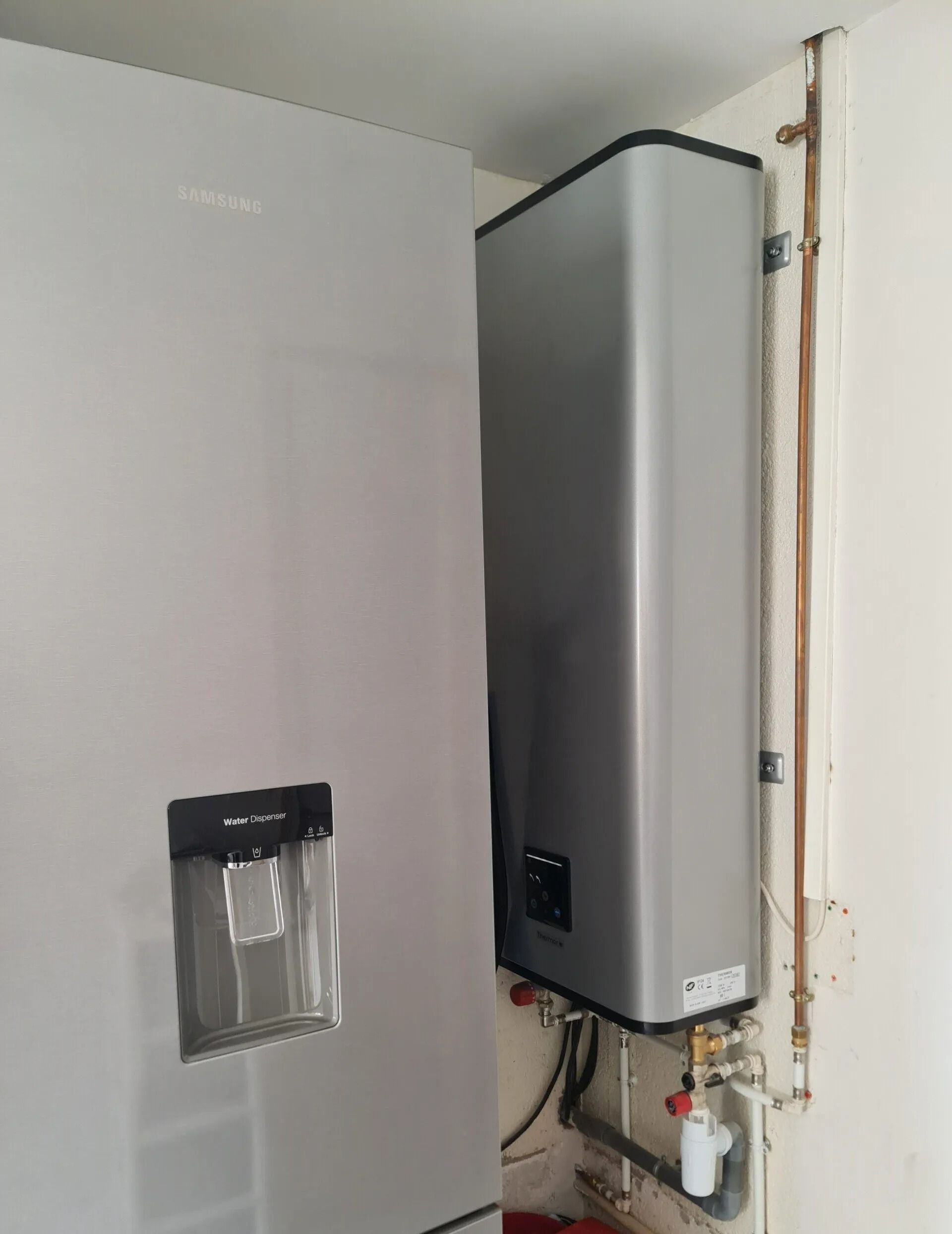 Pose d'un ballon d'eau chaude àArgelès-sur-Mer