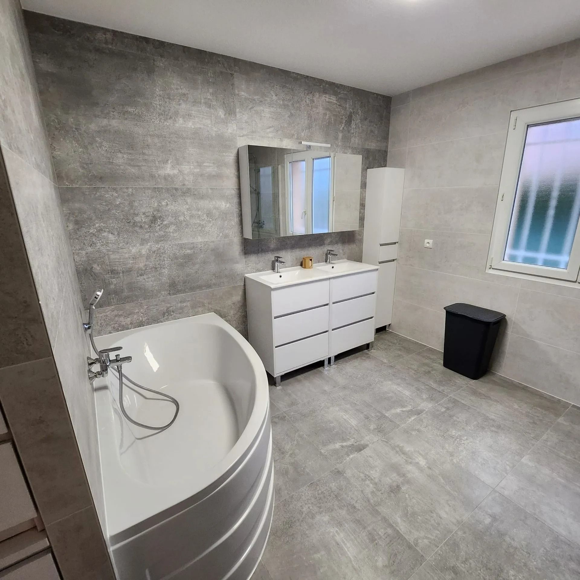 Salle de bains réalisée par Nicolas Palet