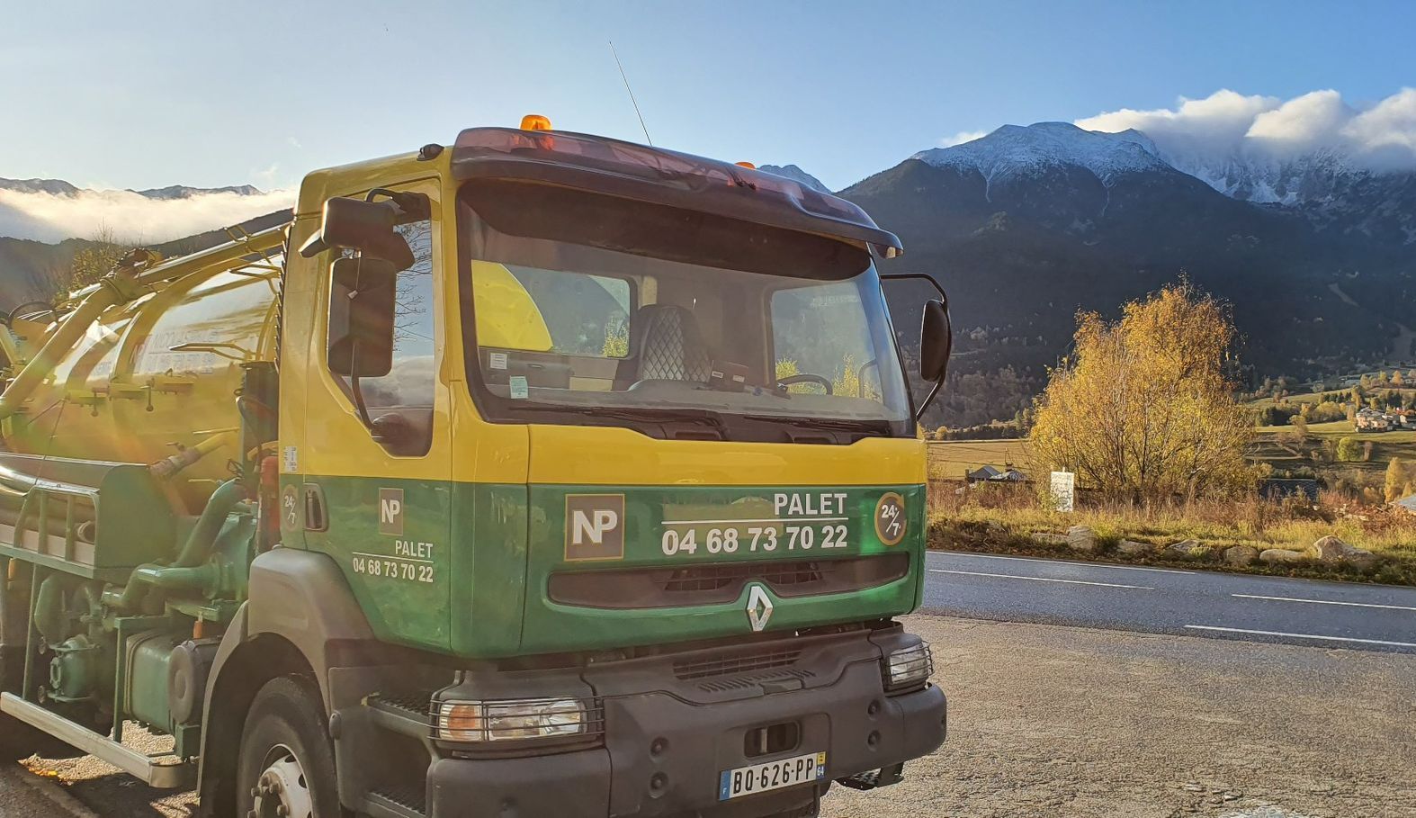 Camion de Nicolas Palet
