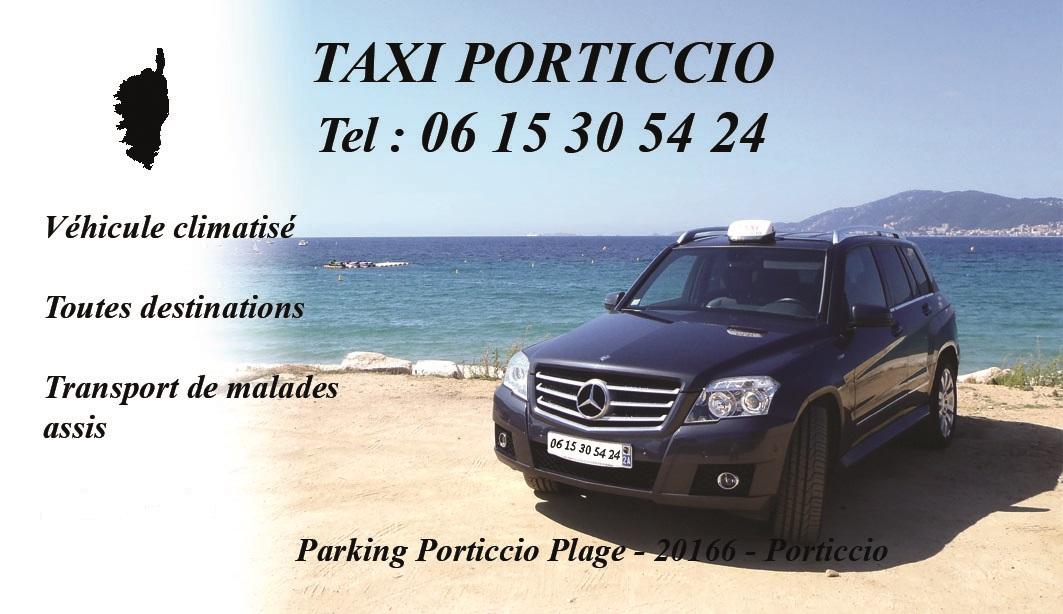 Taxi Porticcio est basé à Porticcio, en Corse-du-Sud