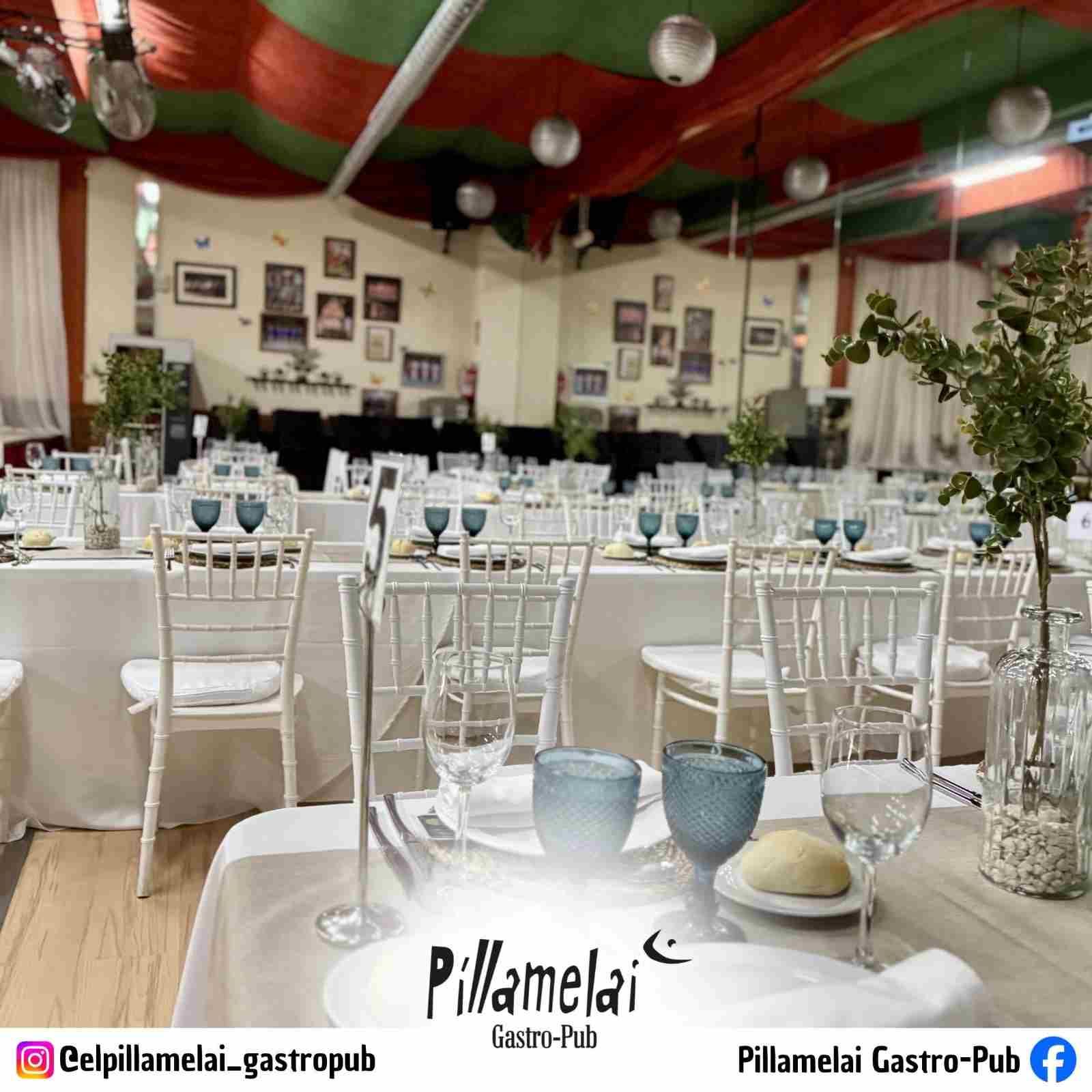 Elegante comedor de restaurante