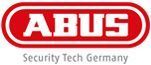 Das Logo von Abus Security Tech Germany ist rot und weiß.