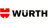 Das Würth-Logo ist rot und schwarz auf weißem Hintergrund.