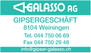 Galasso AG Gipsergeschäft Zürich Gipsereiarbeit und Dämmungen Logo