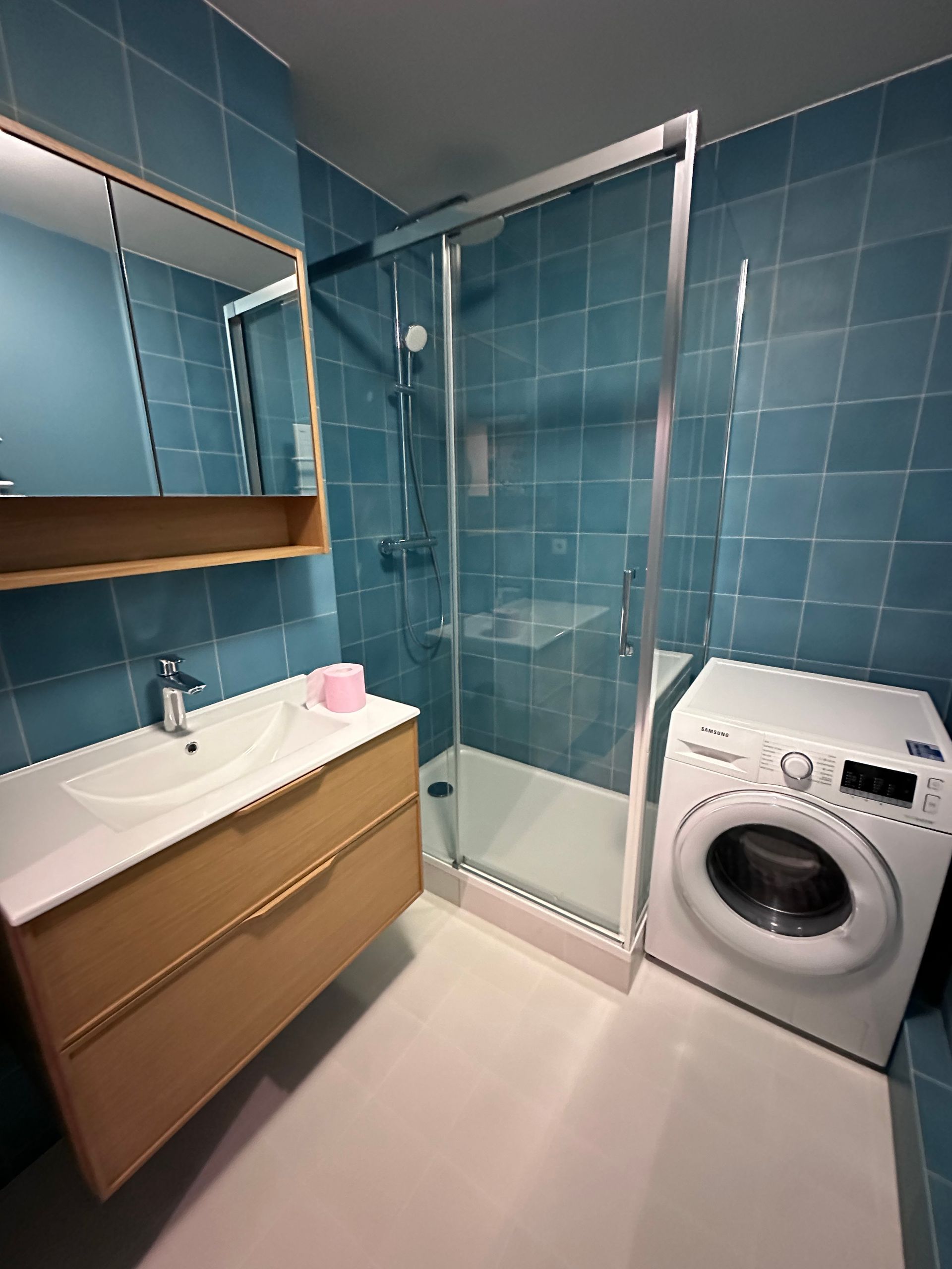 Salle de bain après travaux