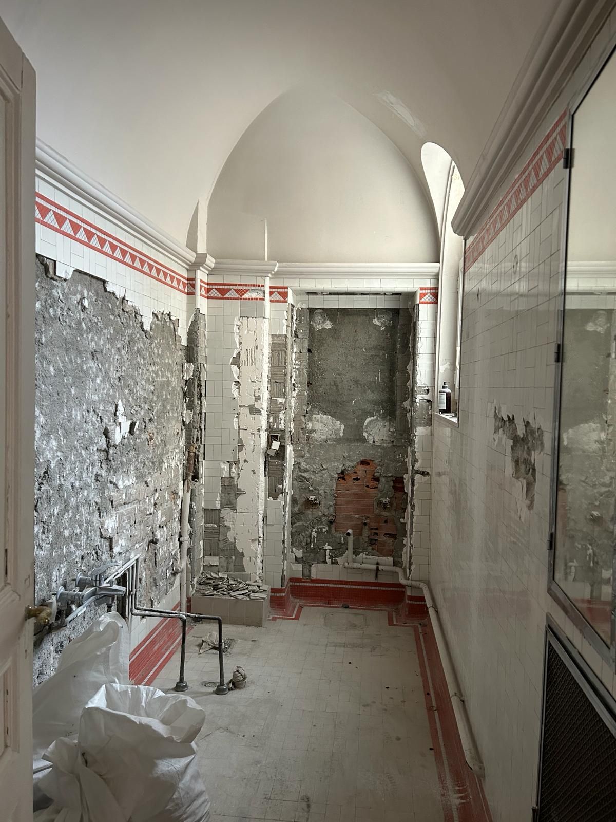 Travaux de salle de bain