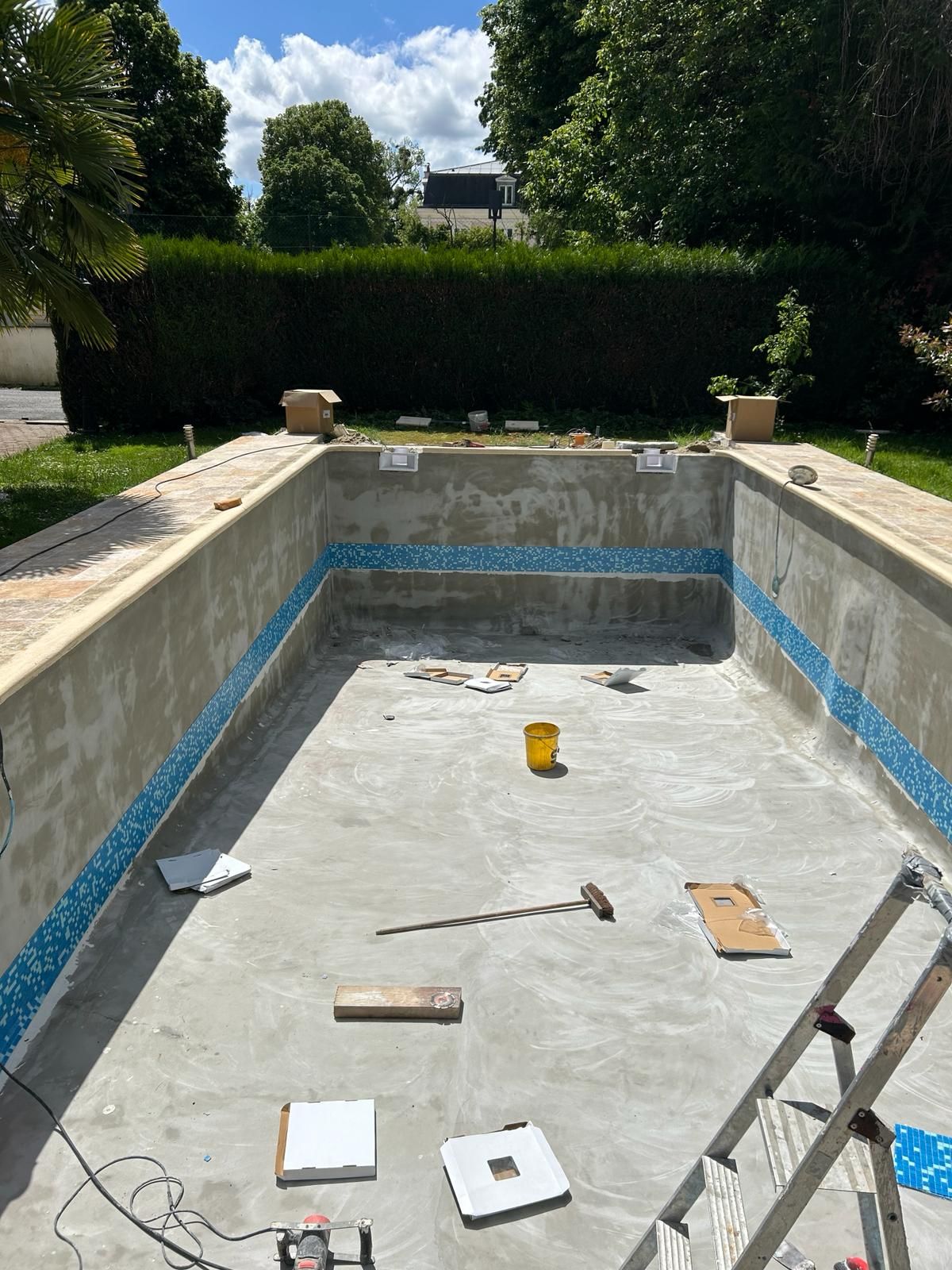 Piscine avant travaux