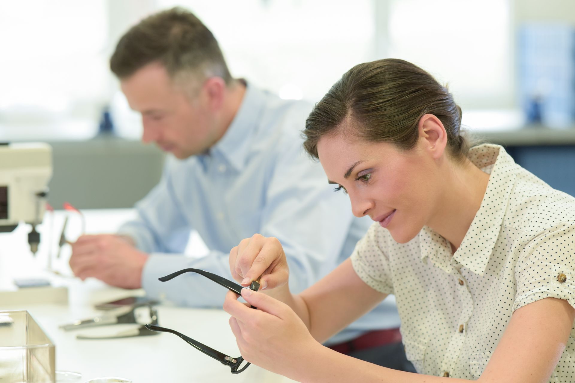 Réparation de lunettes