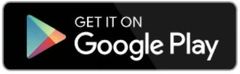 Eine Schaltfläche „Bei Google Play holen“ auf weißem Hintergrund.