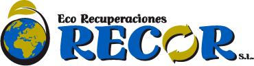 A logo for eco recuperaciones recor s.l.