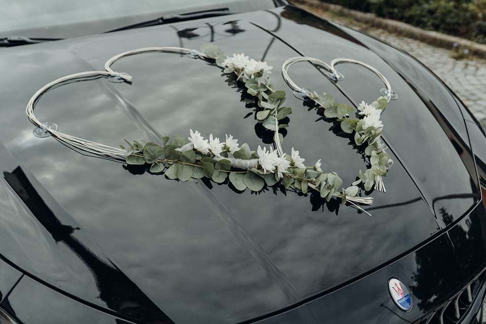 Autoschmuck Hochzeit