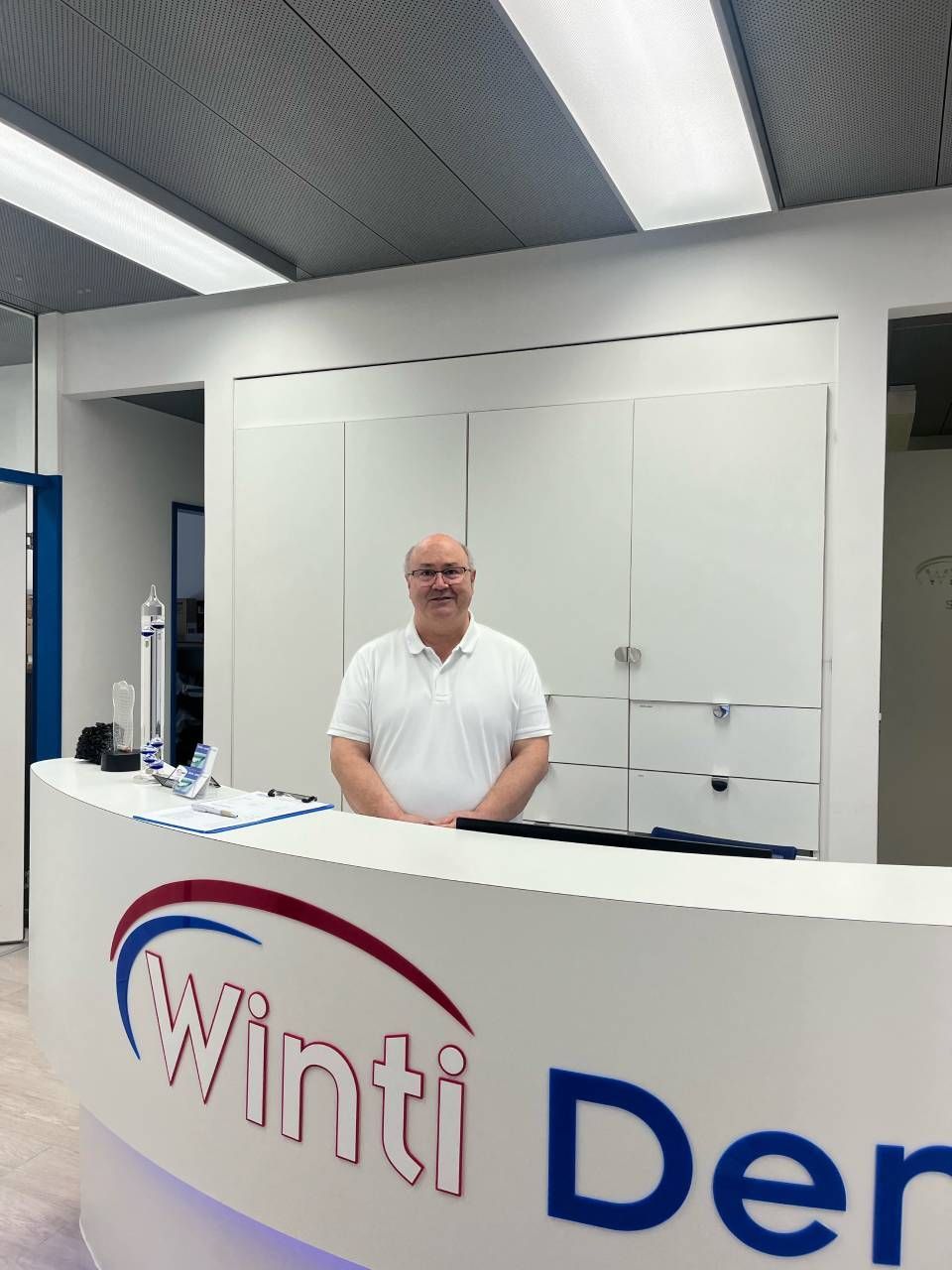 Empfang von Winti Dent