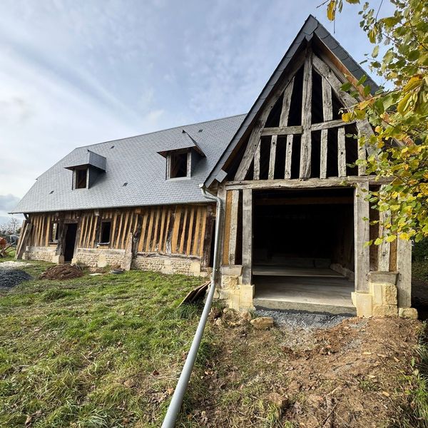 Une grange.