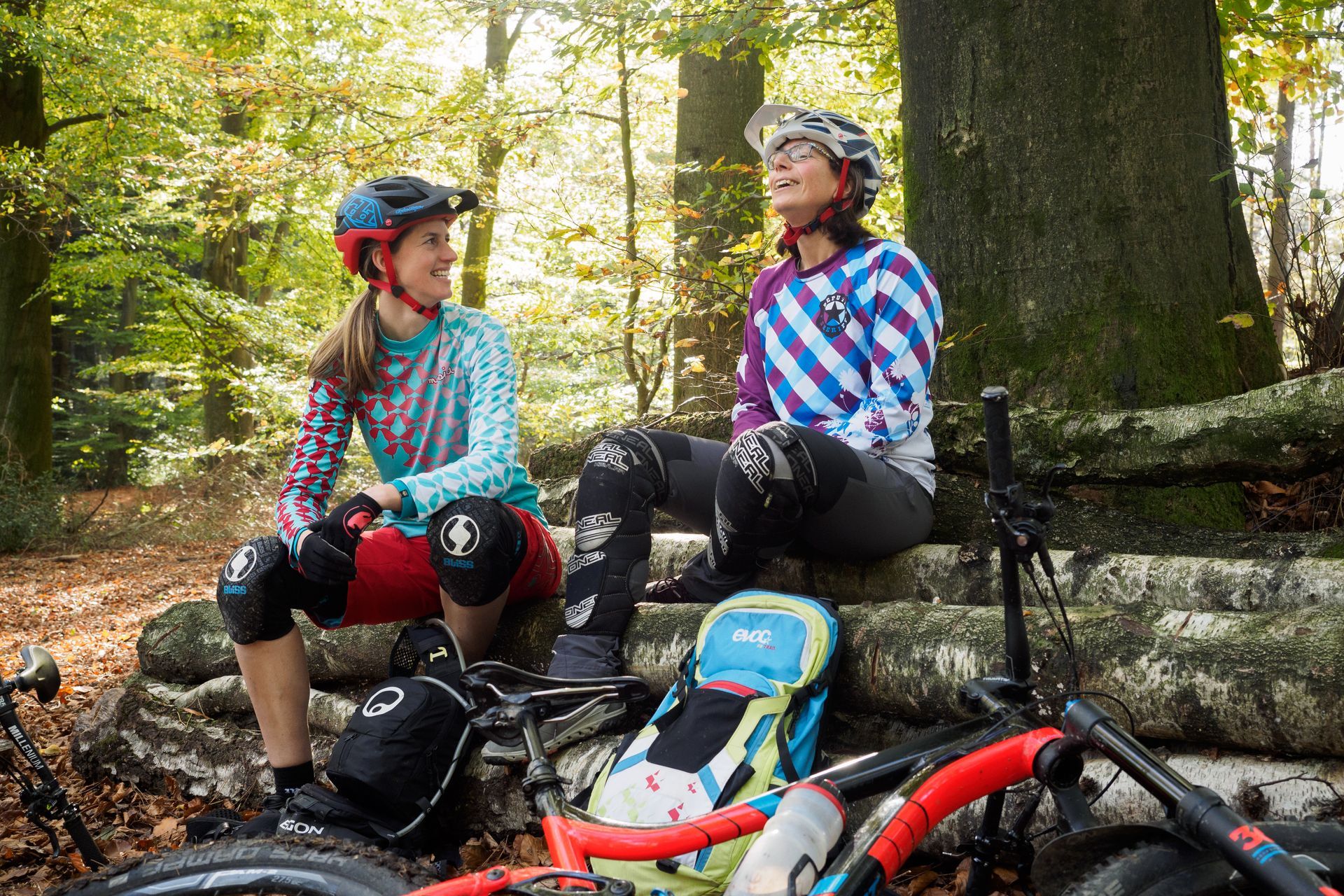 Mountainbiken - Pause