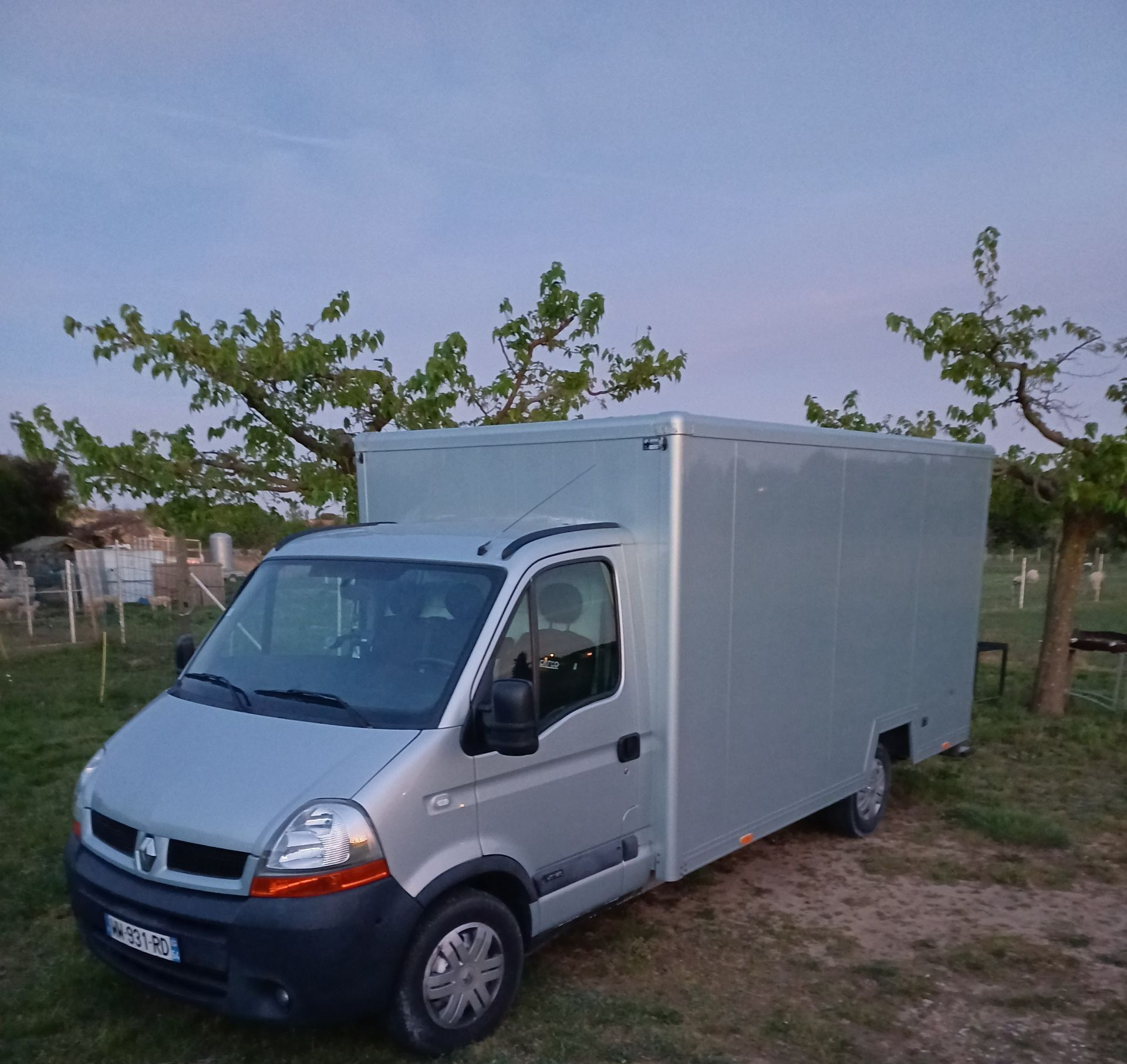 Camion de Delvarre Déménagement