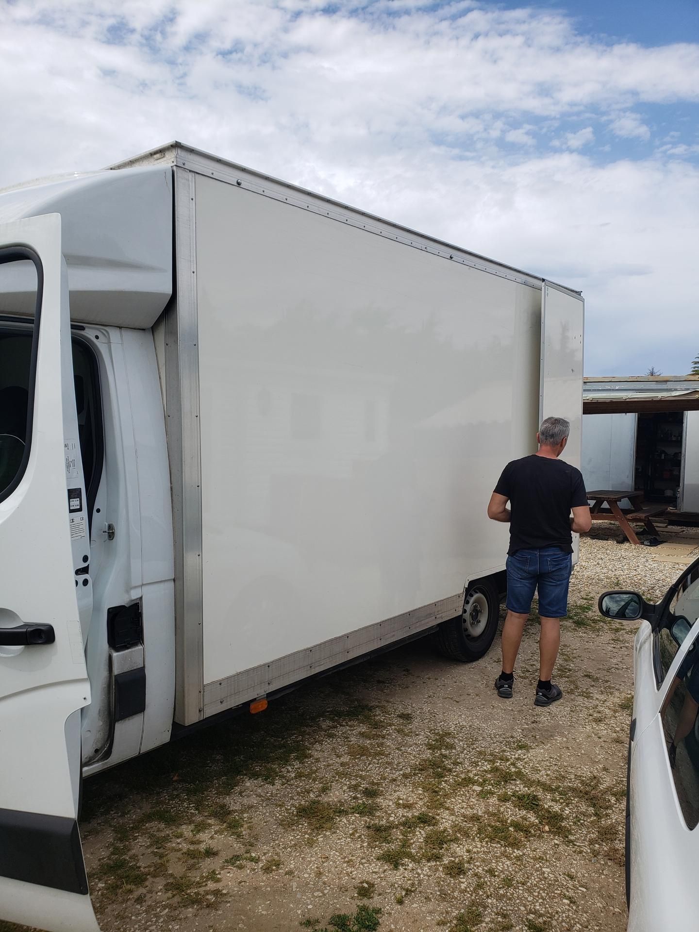 Camion de déménagement