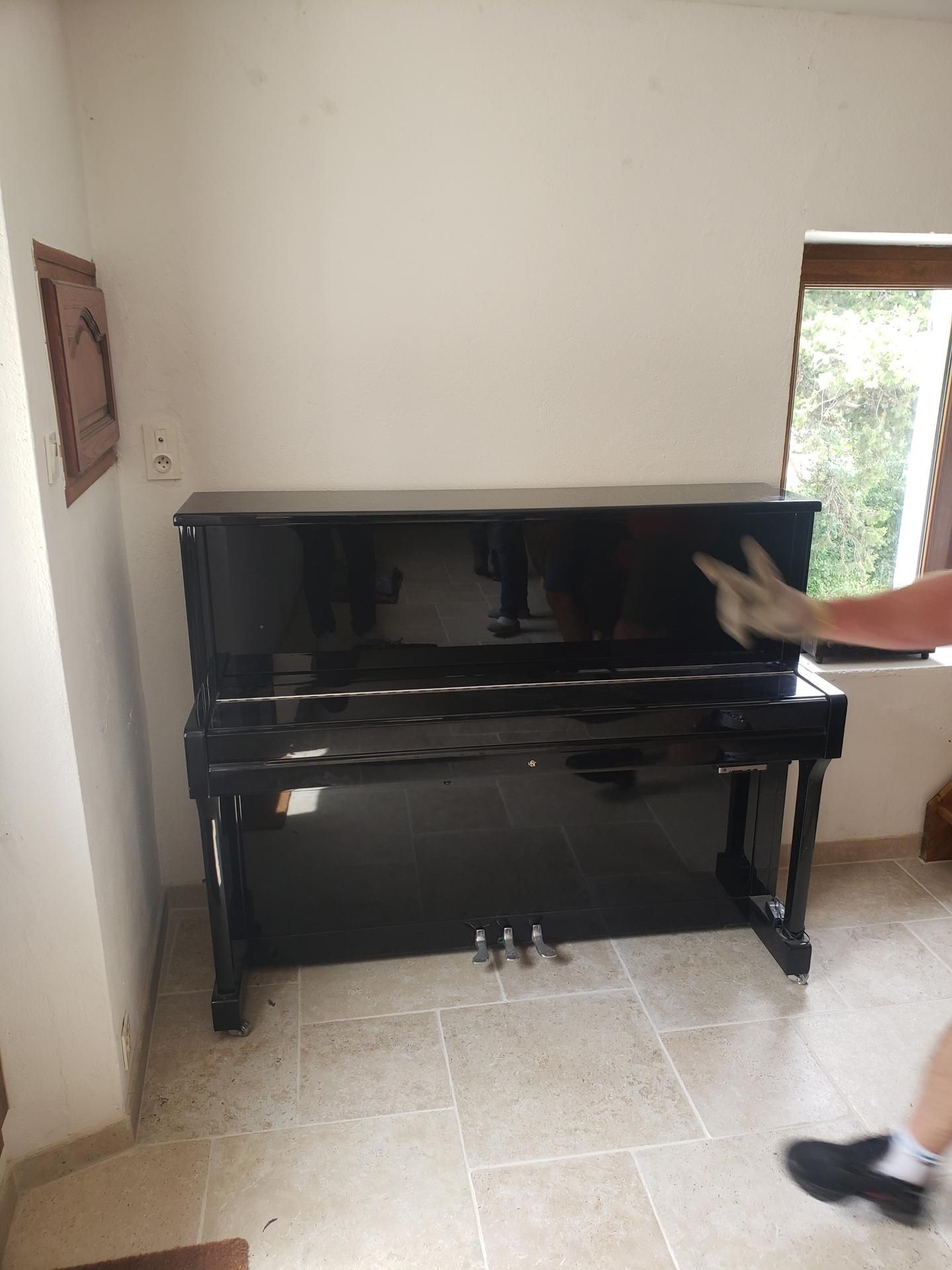 Démangement d'un piano
