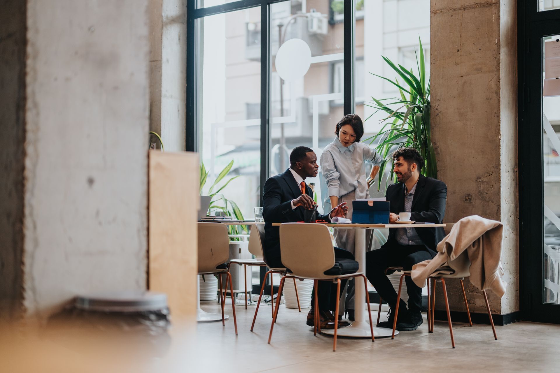 Professionnel au travail