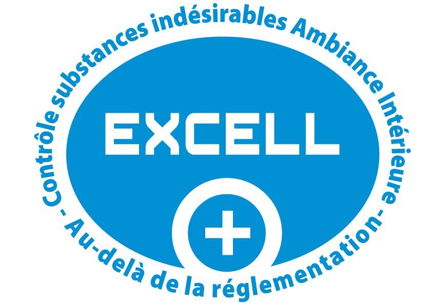Label Excell + - Peintures naturelles
