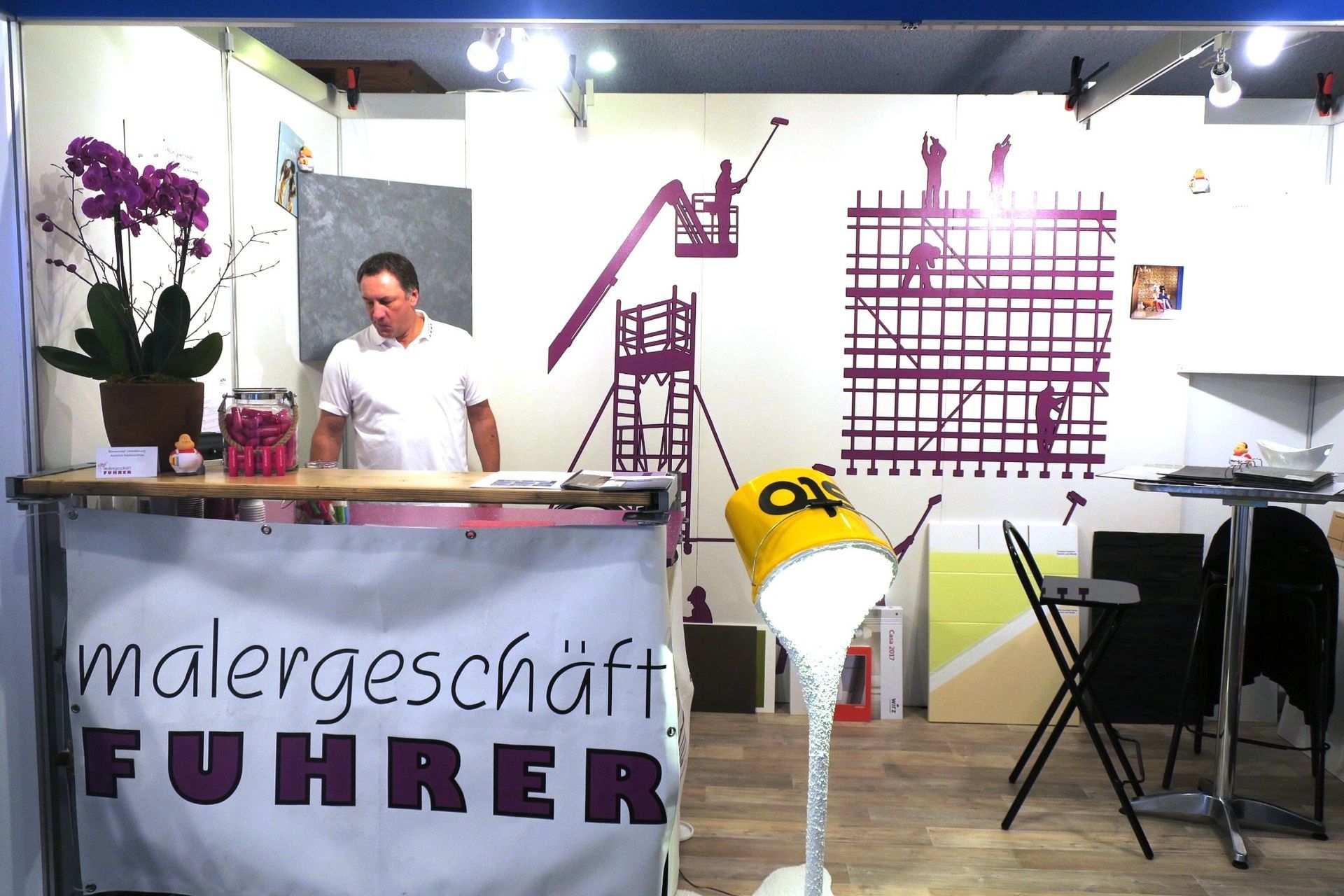 Messestand - Malergeschäft Fuhrer