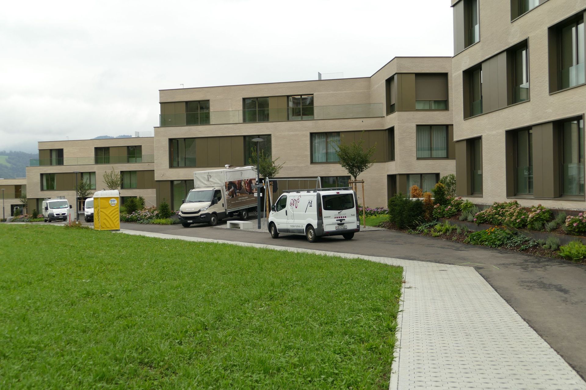 Malerarbeiten Wohnblock - Malergeschäft Fuhrer