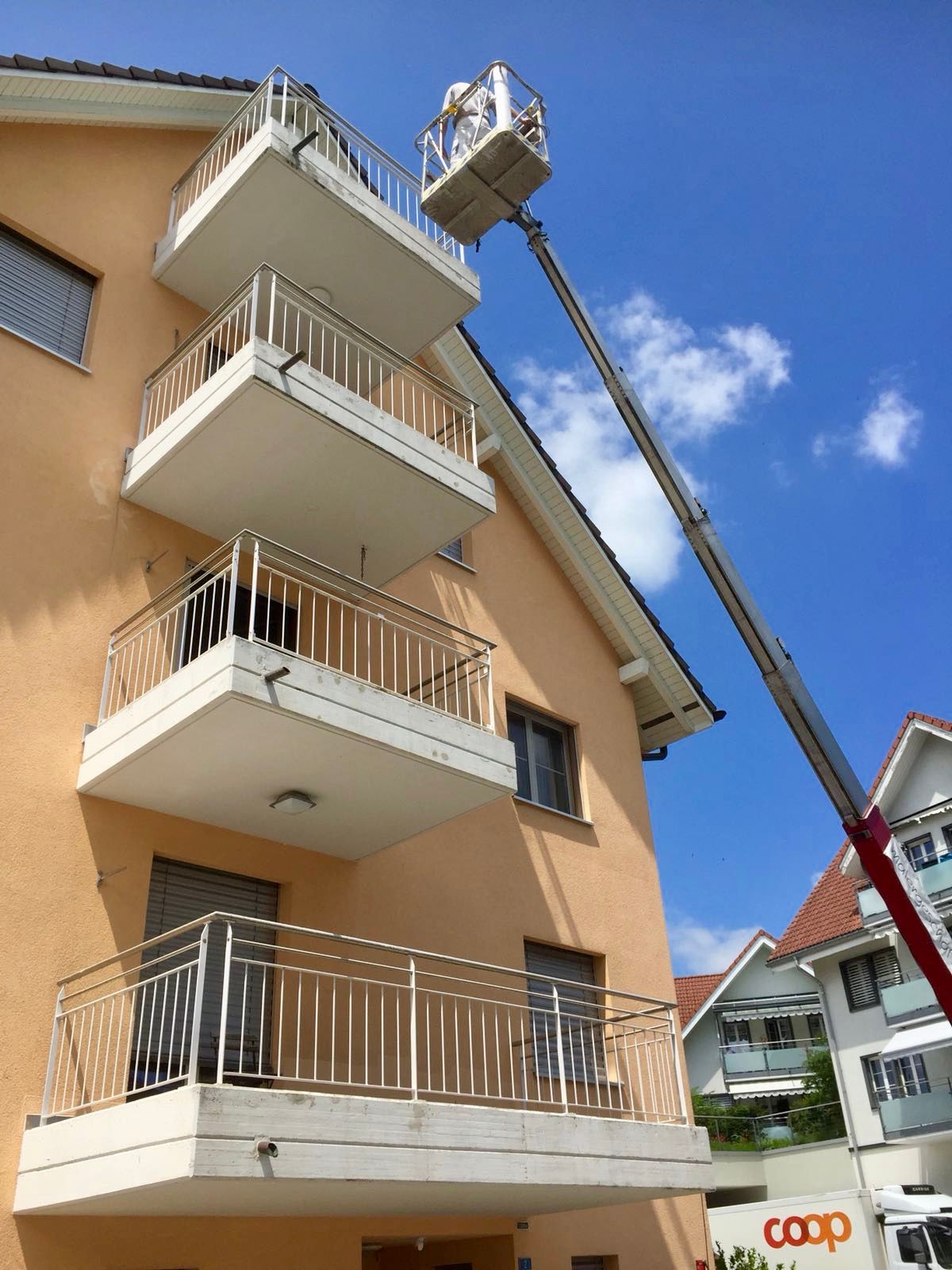 Malerarbeiten Balkon - Malergeschäft Fuhrer