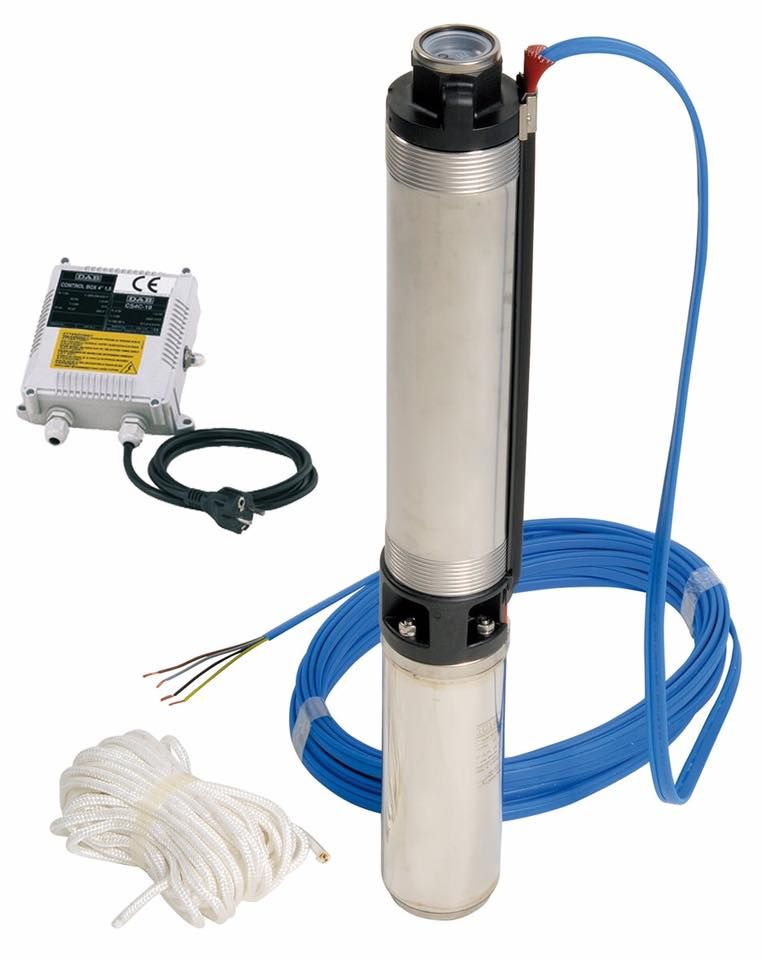 Pompe avec ses équipements