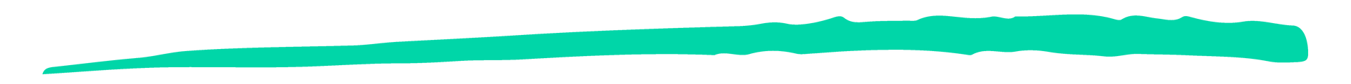 Una ola verde sobre un fondo blanco que parece una pincelada.