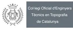 The logo for colegio oficial de ingenieros técnicos en topografía de cataluña.