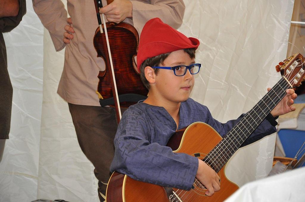 Démonstration de guitare