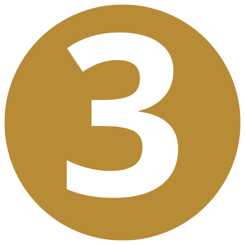 Círculo rojo con el número 