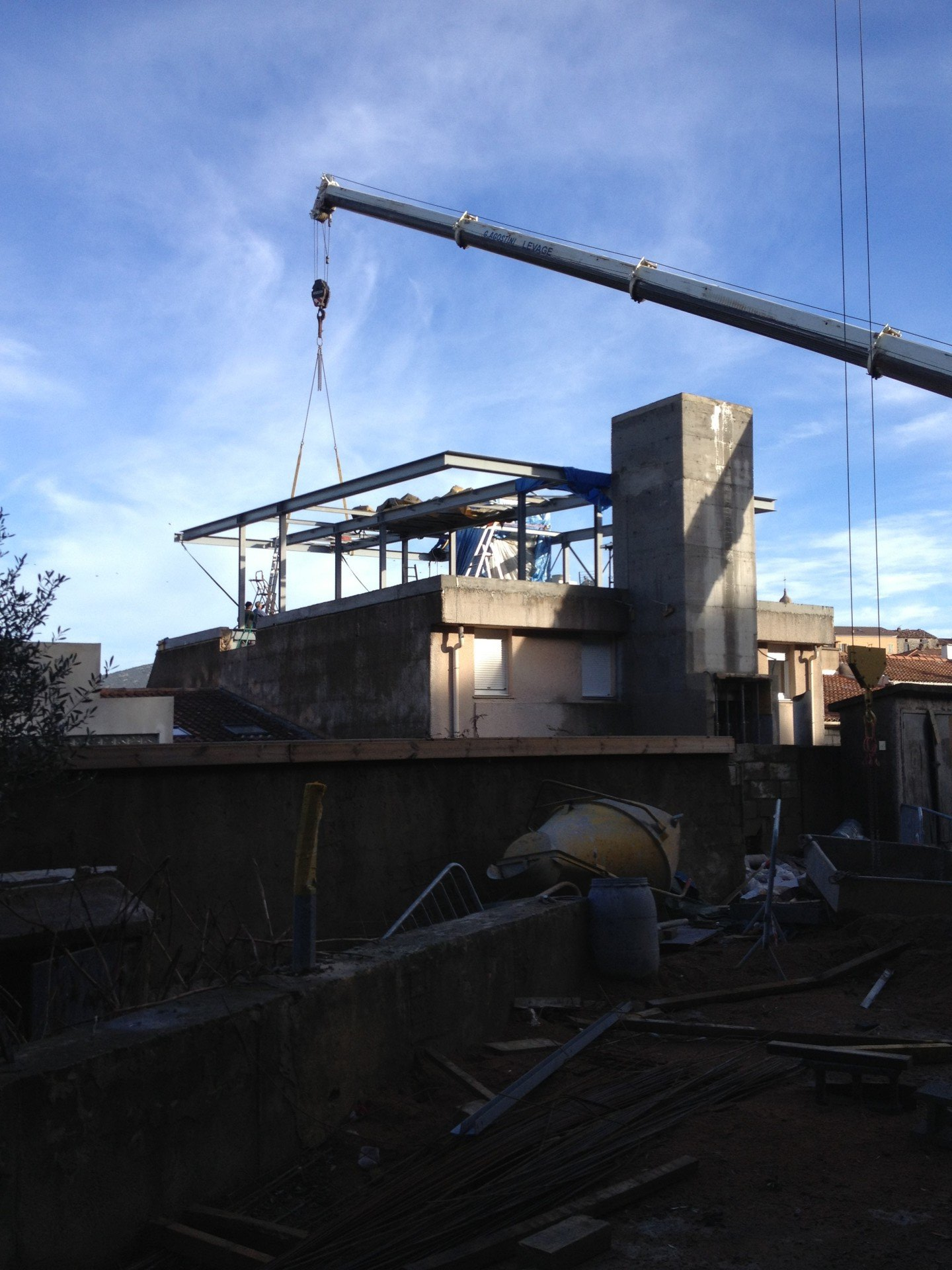 Levage à Porto-Vecchio