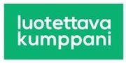Luotettava kumppani -logo