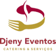a logo for a catering company with a fork and spoon .