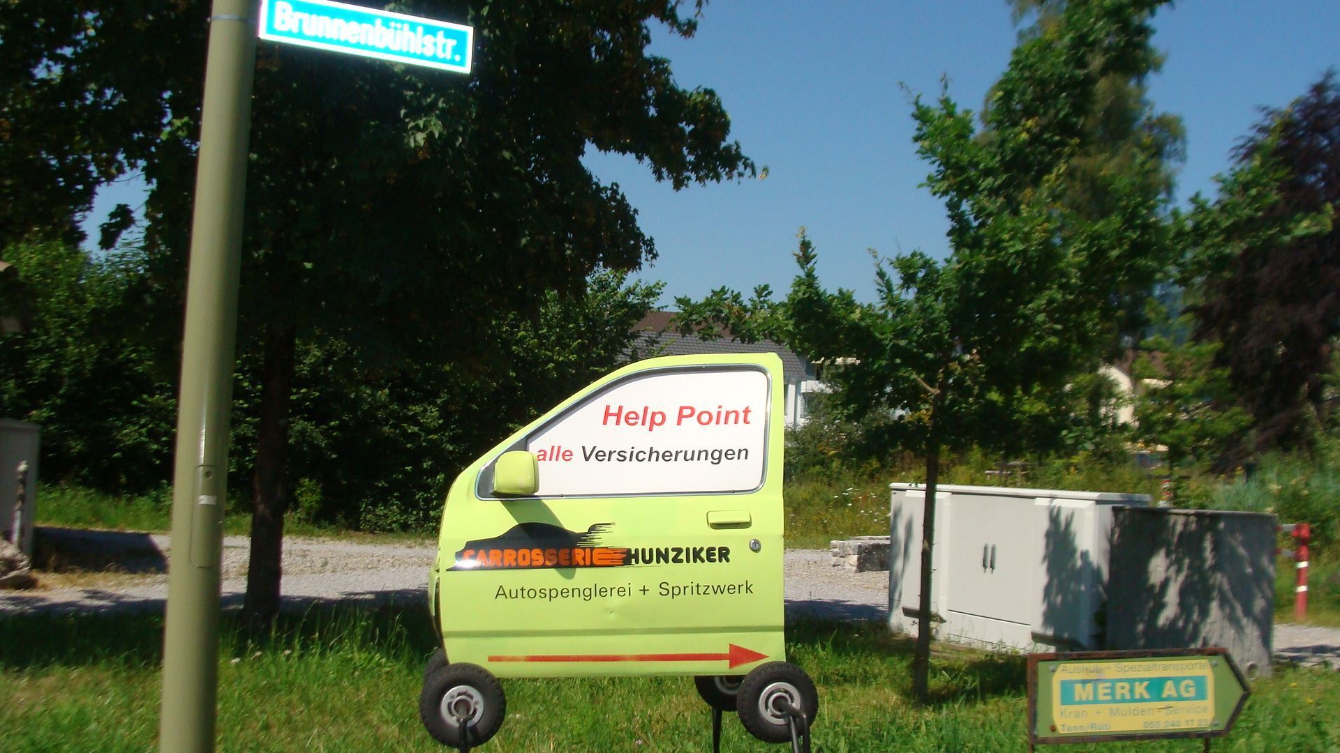 Hunziker Carpsserie - Autospenglerei und Spritzwerk